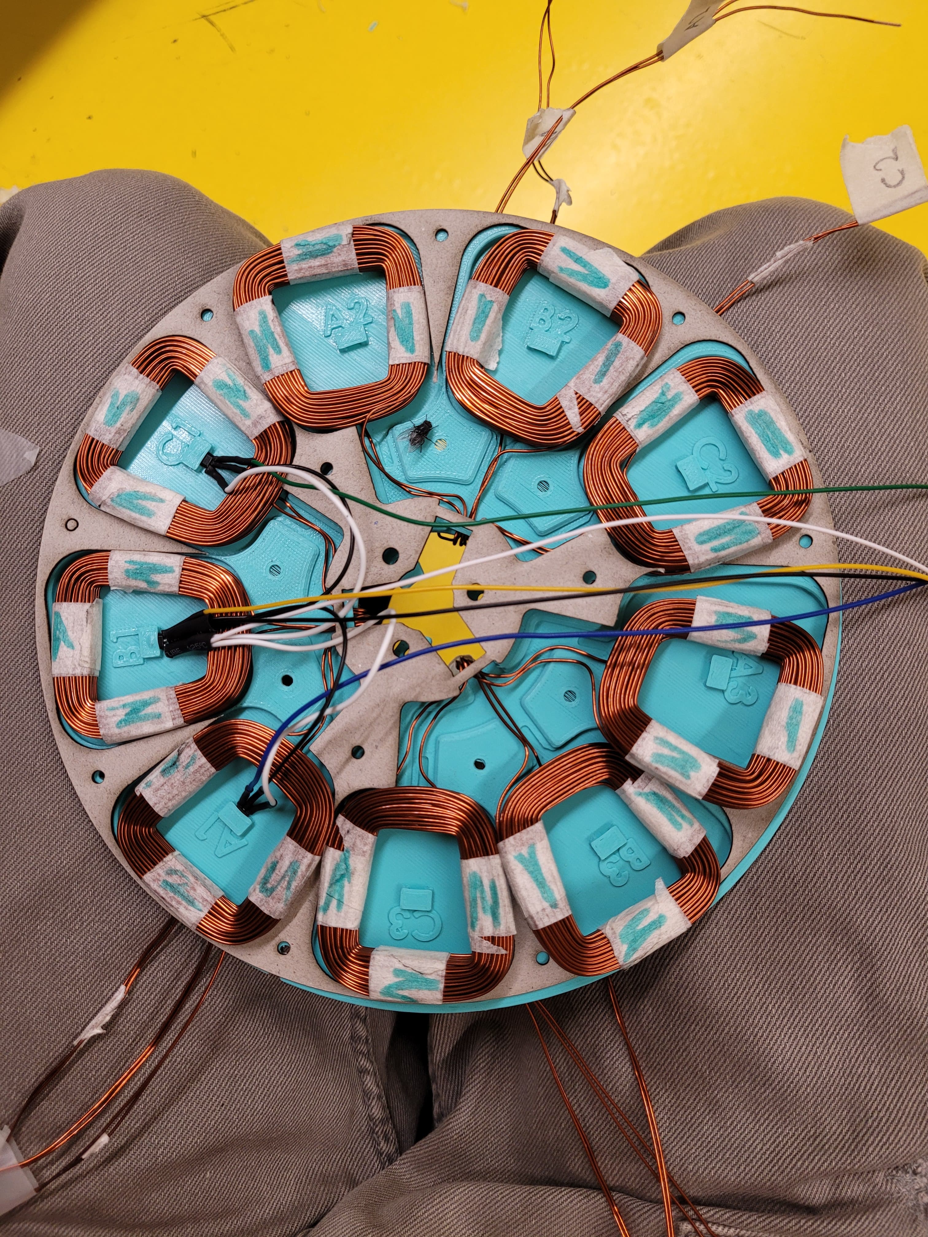 Motor Inside Wiring