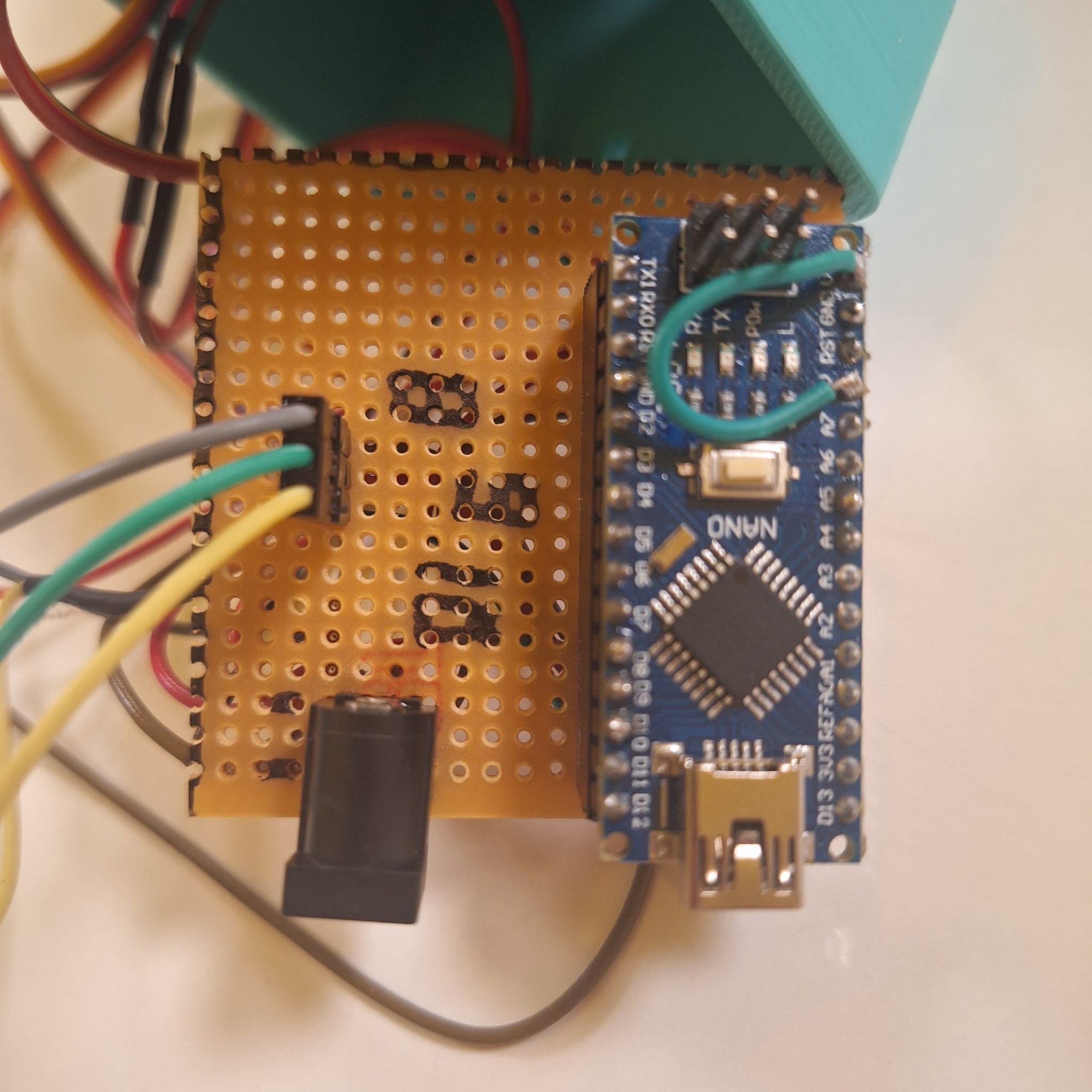 Gimbal Wiring Top View